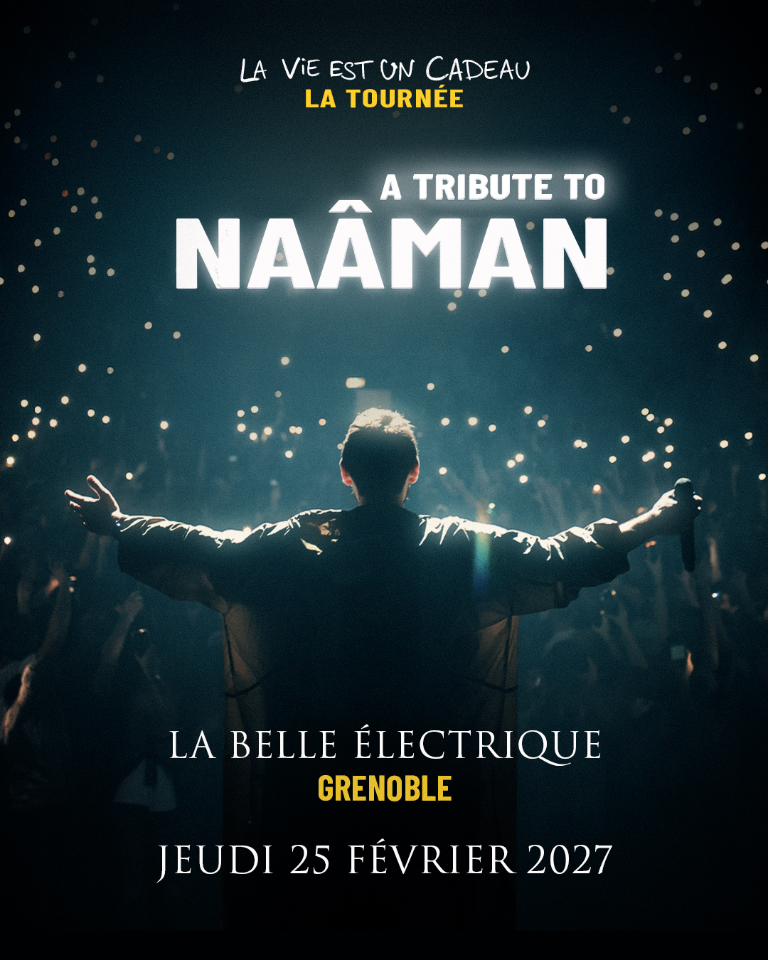 Tribute to Naâman - la Vie Est un Cadeau en concert à La Belle Électrique le Jeu 25 fév